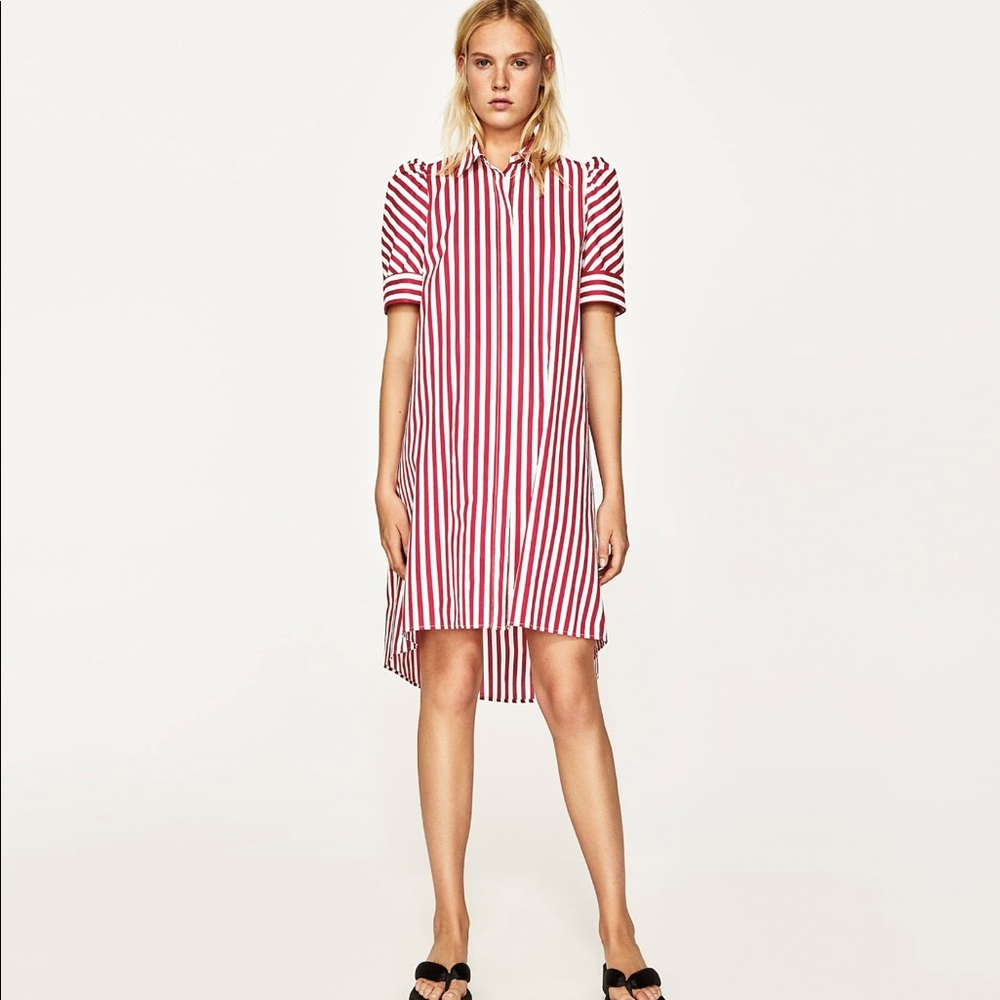 Zara striped dress